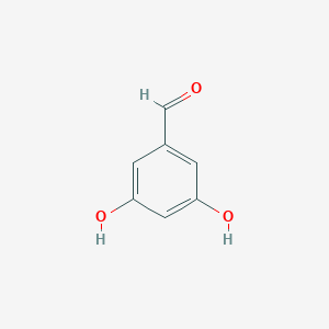 molecular formula C7H6O3 B042069 3,5-Dihydroxybenzaldehyde CAS No. 26153-38-8