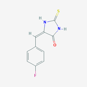 (5E)-5-(4-fluorobenzylidene)-2-thioxoimidazolidin-4-one