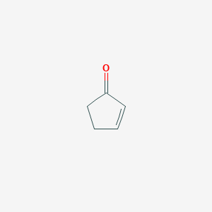 molecular formula C5H6O B042074 2-Cyclopenten-1-one CAS No. 930-30-3