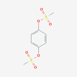 molecular formula C8H10O6S2 B420815 4-(METHANESULFONYLOXY)PHENYL METHANESULFONATE 