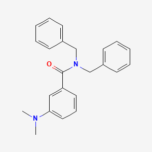 molecular formula C23H24N2O B4209429 N,N-dibenzyl-3-(dimethylamino)benzamide 