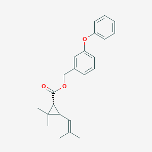 molecular formula C23H26O3 B042100 Phenothrin CAS No. 51186-88-0