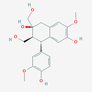 molecular formula C20H24O7 B042106 Cycloolivil CAS No. 3064-05-9