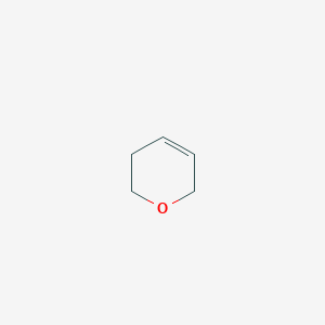 molecular formula C5H8O B042111 3,6-Dihydro-2H-pyran CAS No. 3174-74-1