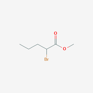 molecular formula C6H11BrO2 B042125 Methyl 2-bromopentanoate CAS No. 19129-92-1