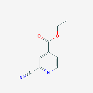 molecular formula C9H8N2O2 B042129 Ethyl 2-cyanoisonicotinate CAS No. 58481-14-4