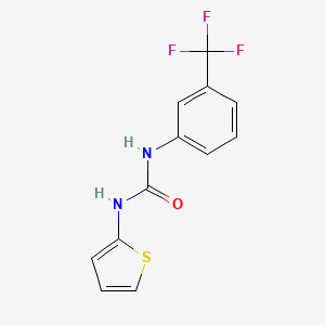 molecular formula C12H9F3N2OS B4213342 N-2-thienyl-N'-[3-(trifluoromethyl)phenyl]urea 