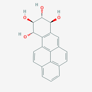 molecular formula C20H16O4 B042136 7,8,9,10-Tetrahydroxytetrahydrobenzo(a)pyrene CAS No. 61490-67-3