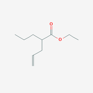 molecular formula C10H18O2 B042142 Ethyl 2-propylpent-4-enoate CAS No. 96107-26-5