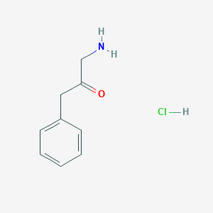 molecular formula C9H12ClNO B042148 1-氨基-3-苯基丙酮盐酸盐 CAS No. 41173-00-6