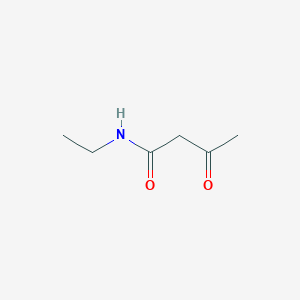 molecular formula C6H11NO2 B042170 N-Ethyl acetoacetamide CAS No. 10138-46-2