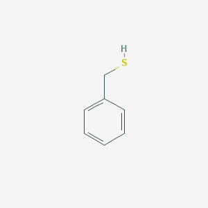 molecular formula C7H8S B042178 Benzyl mercaptan CAS No. 100-53-8