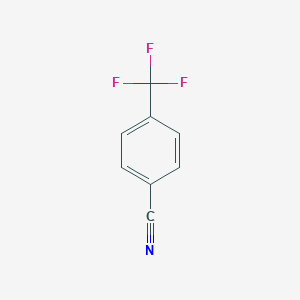 molecular formula C8H4F3N B042179 4-(Trifluoromethyl)benzonitrile CAS No. 455-18-5