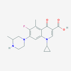 molecular formula C19H22FN3O3 B042181 Grepafloxacin CAS No. 119914-60-2