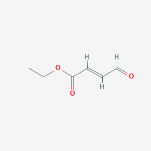 molecular formula C6H8O3 B042197 反式-4-氧代-2-丁烯酸乙酯 CAS No. 2960-66-9