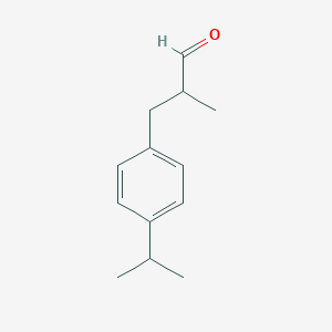 molecular formula C₁₃H₁₈O B042199 3-(4-Isopropylphenyl)-2-methylpropanal CAS No. 103-95-7