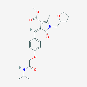 molecular formula C24H30N2O6 B422106 Telomerase-IN-7 