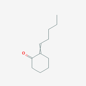 molecular formula C11H18O B042211 2-Pentylidenecyclohexan-1-one CAS No. 25677-40-1