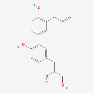 molecular formula C18H20O4 B042213 Magnolignan C CAS No. 93697-42-8