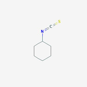 molecular formula C7H11NS B042215 Cyclohexyl isothiocyanate CAS No. 1122-82-3