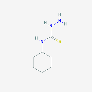 molecular formula C7H15N3S B042217 N-Cyclohexylhydrazinecarbothioamide CAS No. 21198-18-5