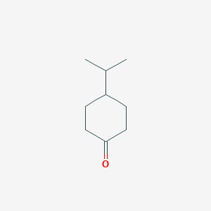molecular formula C9H16O B042220 4-Isopropylcyclohexanone CAS No. 5432-85-9