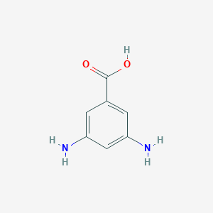 molecular formula C16H16N2O2<br>(C6H4NHCOCH3)2<br>C7H8N2O2 B042222 3,5-二氨基苯甲酸 CAS No. 535-87-5