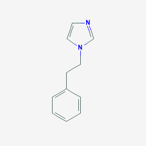 molecular formula C11H12N2 B042225 1-phenethyl-1H-imidazole CAS No. 49823-14-5
