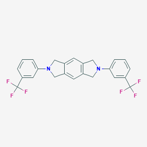 2,6-Bis[3-(trifluoromethyl)phenyl]-1,2,3,5,6,7-hexahydropyrrolo[3,4-f]isoindole