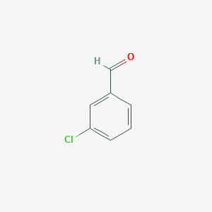 molecular formula C7H5ClO B042229 3-氯苯甲醛 CAS No. 587-04-2