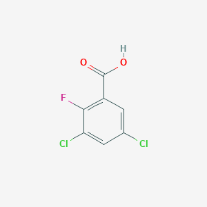 molecular formula C7H3Cl2FO2 B042236 3,5-二氯-2-氟苯甲酸 CAS No. 665022-07-1