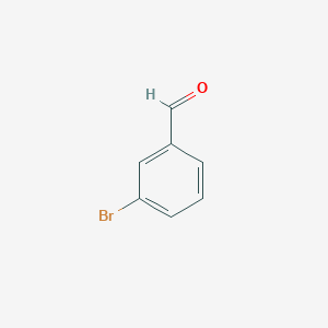 molecular formula C7H5BrO B042254 3-溴苯甲醛 CAS No. 3132-99-8