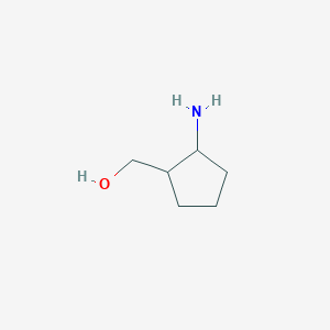 molecular formula C6H13NO B042262 (2-氨基环戊基)甲醇 CAS No. 4492-47-1