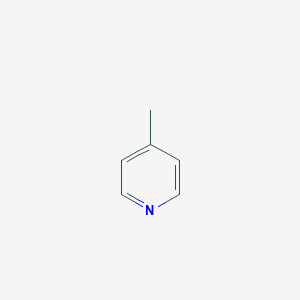 molecular formula C6H7N<br>(C5H4N)CH3<br>C6H7N B042270 4-Methylpyridine CAS No. 108-89-4