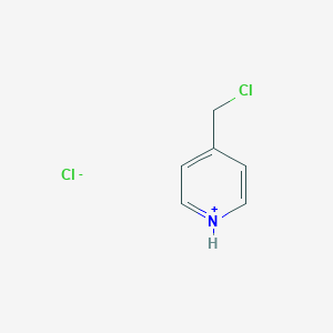 molecular formula C6H7Cl2N B042278 4-(Chloromethyl)pyridine hydrochloride CAS No. 1822-51-1