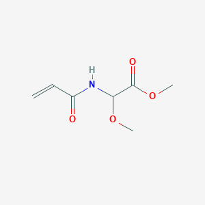 molecular formula C7H11NO4 B042292 Methyl acrylamidoglycolate methyl ether CAS No. 77402-03-0
