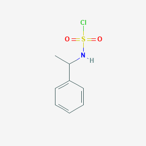 N-(1-phenylethyl)sulfamoyl chloride