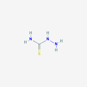 molecular formula CH5N3S B042300 Thiosemicarbazide CAS No. 79-19-6