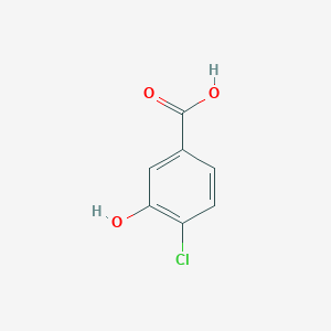 molecular formula C7H5ClO3 B042332 4-Chloro-3-hydroxybenzoic acid CAS No. 34113-69-4