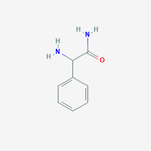 molecular formula C8H10N2O B042336 2-Amino-2-phenylacetamide CAS No. 700-63-0