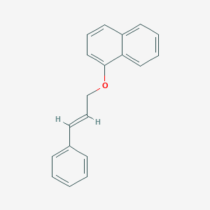 molecular formula C19H16O B042337 1-[[(2E)-3-Phenyl-2-propen-1-yl]oxy]naphthalene CAS No. 1091626-77-5