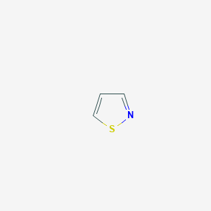 molecular formula C3H3NS B042339 异噻唑 CAS No. 288-16-4
