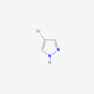 molecular formula C3H3BrN2 B042342 4-Bromopyrazole CAS No. 2075-45-8