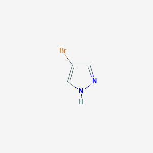 molecular formula C3H3BrN2 B042342 4-溴-1H-吡唑 CAS No. 2075-45-8
