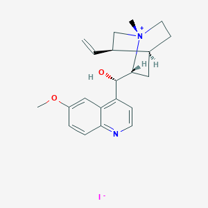 molecular formula C21H27IN2O2 B042346 Quinidine methiodide CAS No. 42982-87-6