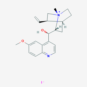 molecular formula C₂₁H₂₇IN₂O₂ B042346 甲基碘化奎宁 CAS No. 42982-87-6