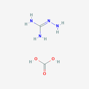 molecular formula C2H8N4O3 B042354 Aminoguanidine bicarbonate CAS No. 2582-30-1