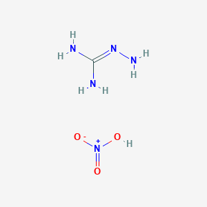 molecular formula CH7N5O3 B042357 Aminoguanidine nitrate CAS No. 10308-82-4
