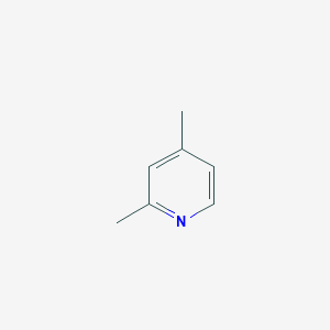 molecular formula C7H9N B042361 2,4-Dimethylpyridine CAS No. 108-47-4