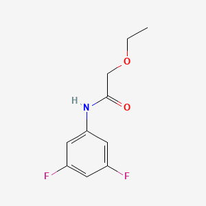 molecular formula C10H11F2NO2 B4236835 N-(3,5-difluorophenyl)-2-ethoxyacetamide 